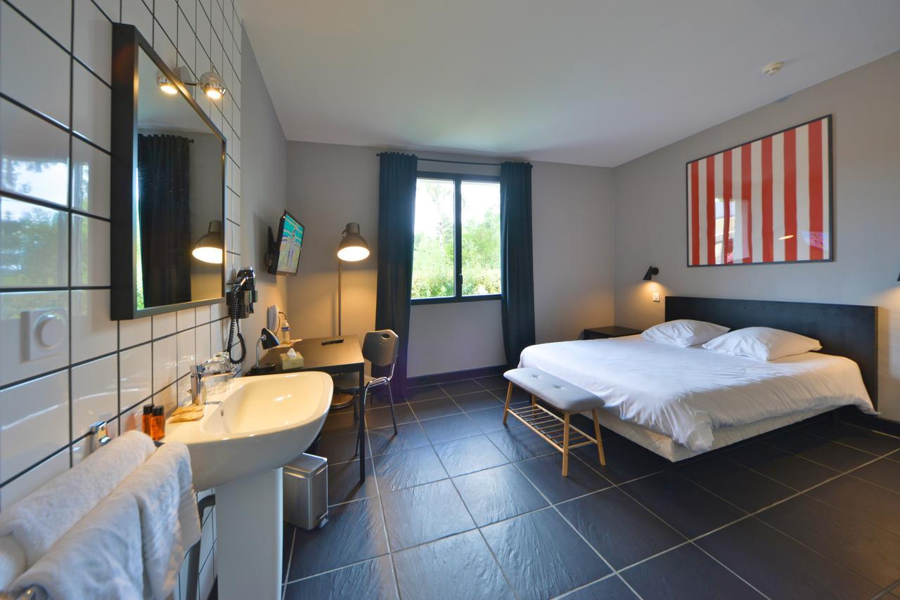 Logis - Hotel Restaurant La Mire Vierzon Luaran gambar