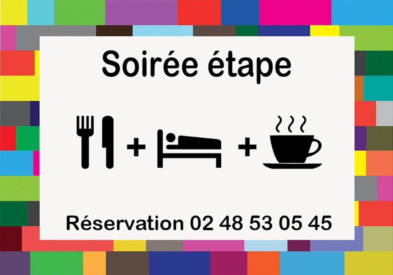 Logis - Hotel Restaurant La Mire Vierzon Luaran gambar